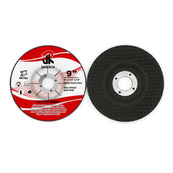 9 inch 230x6x22mm fiberglass grinding wheel For Metal With 80m/s grinding disc for steel